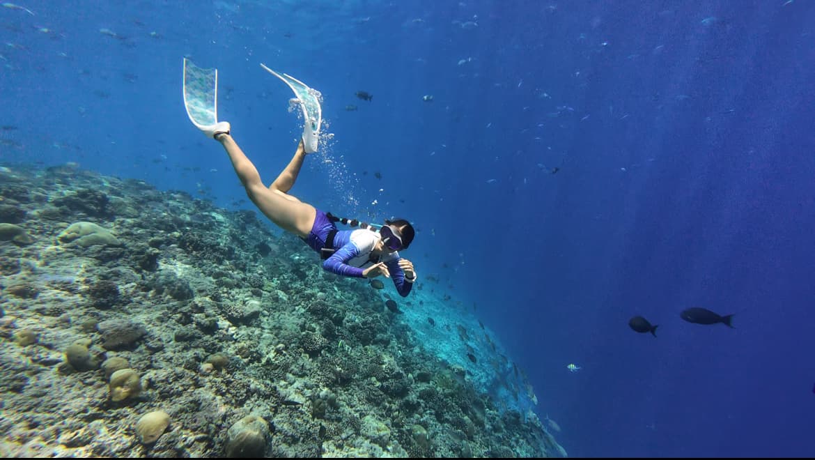 Freediving in Fuvahmulah & Huvadhoo